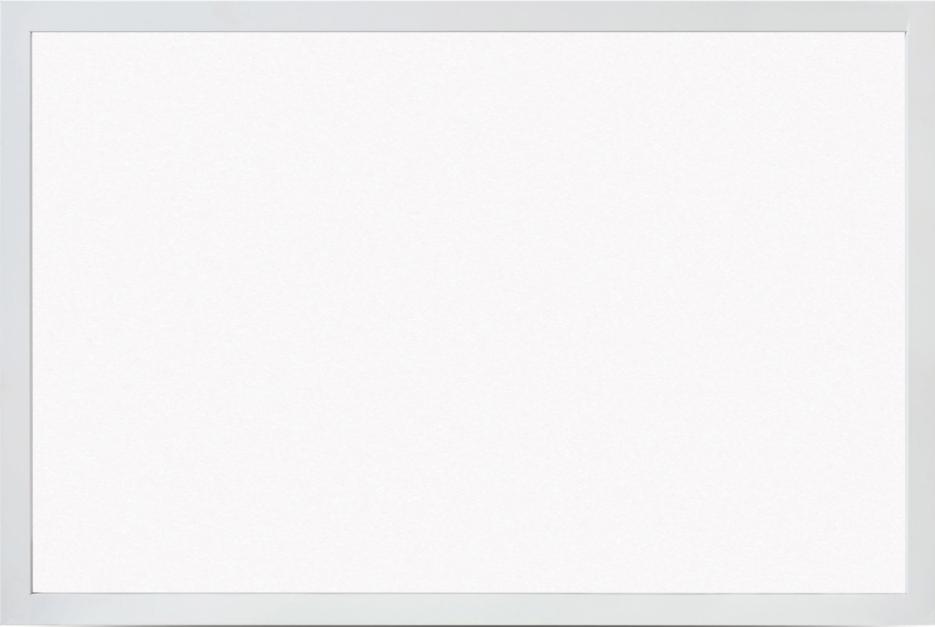 Magnetwand Weiß – 40x60 Cm Inkl. 4 Magneten – Für Notizen, Fotos & Co.